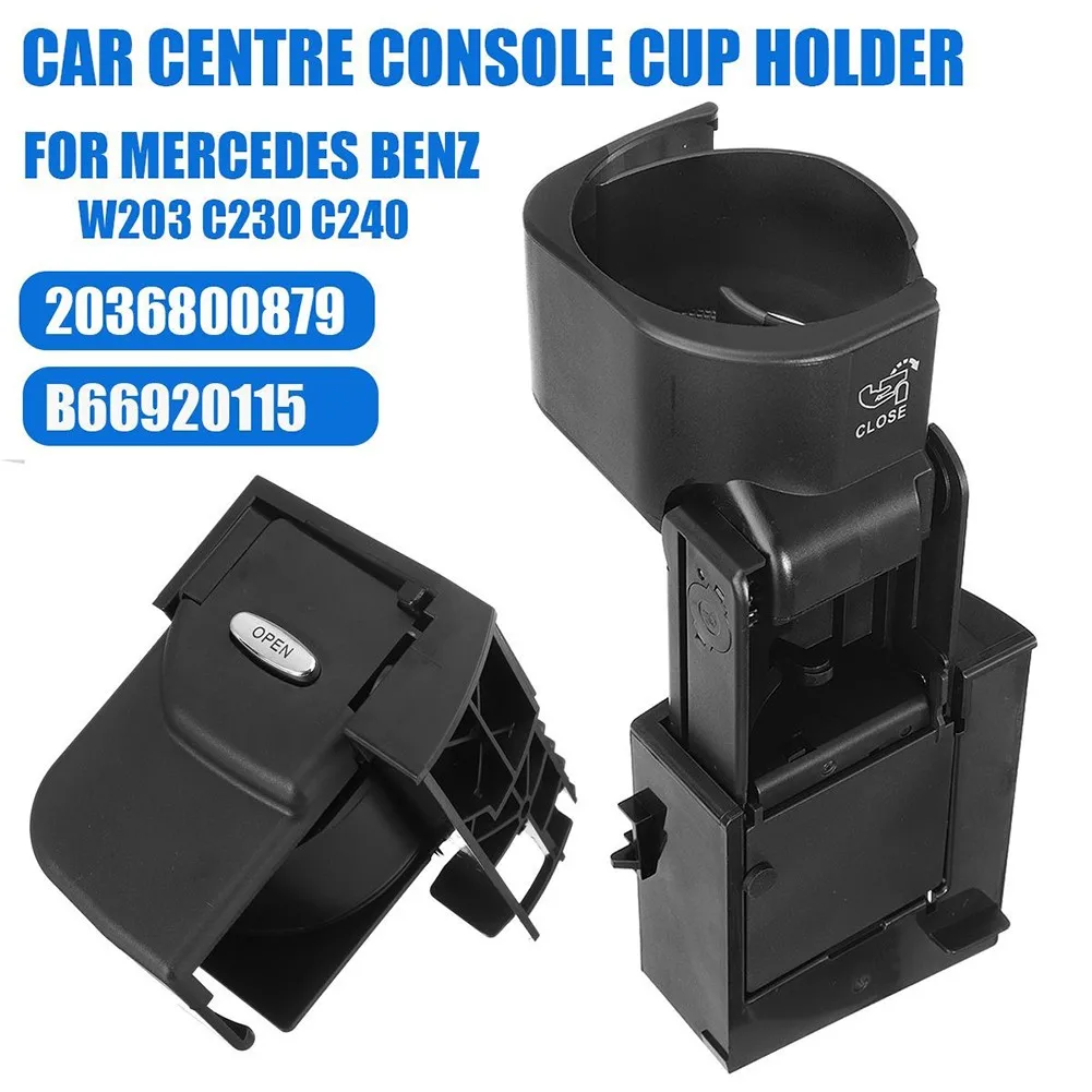 

For Mercedes Benz C 230 C240 C320/32 Center Console Cup Holder Water Cup Holder Drink Bottle Holder 2036800879