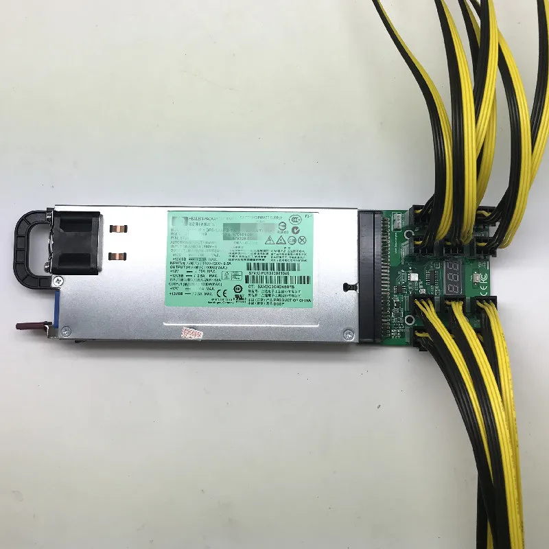New 12pcs 6Pin To 8Pin 12V 18AWG for HP DELL 750W--- 1600W DPS-1200FB A/DPS-1200FB-1/DPS-1200SB A APSU Server Power BTC ETH |
