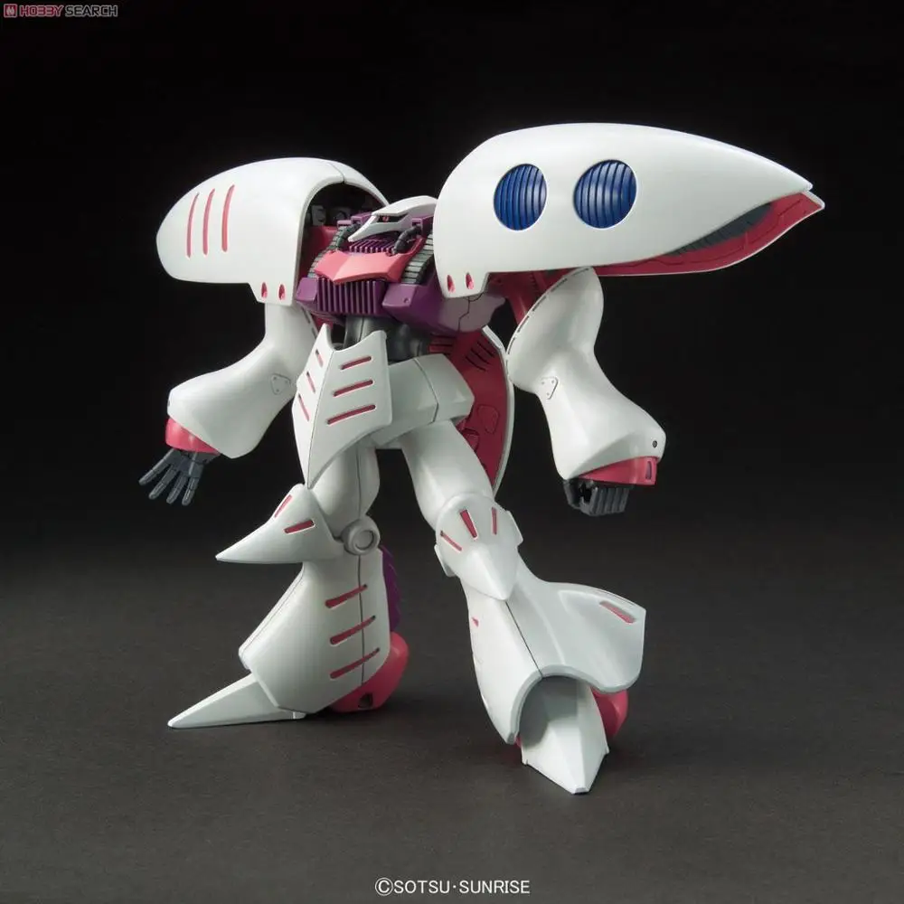 Оригинальные белые фигурки Bandai Gundam HG HGUC 195 1/144 в сборе фигурные модели кукол |