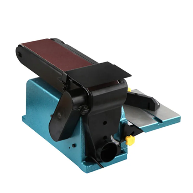 

220v Polishing Grinder Woodworking Wood Tools Electric Belt Grinde Grinding Machine Belt Sander Machine Orbital Polisher