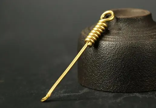 Новейшая модель Латунь золотой ложка Лопатка ковш зачерпнуть пики покер