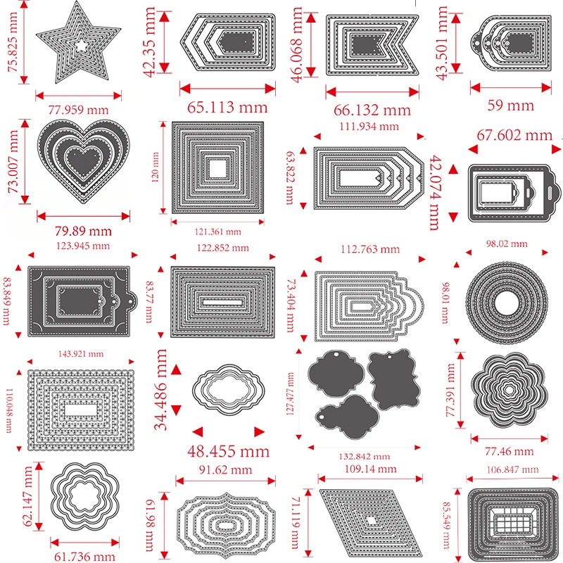 

Рамка высечка металлическая высечка для «сделай сам» скрапбукинга фотоальбома бумаги карточек украшение ремесло тиснение высечка