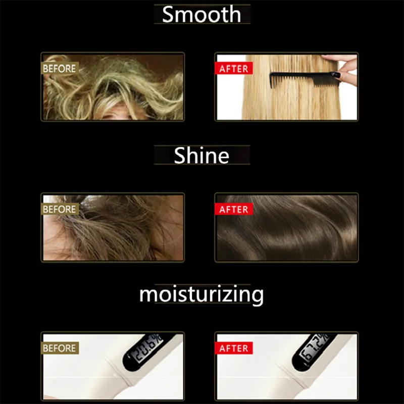 France LUODAIS Argan Oil Hair Repair Serum Fragrance Smoother Shine Protect Essence for Dry Damaged Treatment 80ml | Красота и