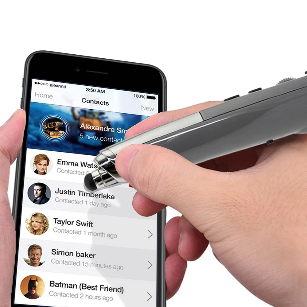 chyi 2 4g wireless pen shaped mouse usb ergonomic touch pen mouse 1600dpi optical computer gaming mice for home office pc laptop free global shipping