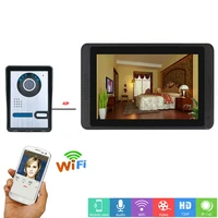 smartyiba 7hands free video security door phone wifi ip video doorbell surveillance camera visual call app remote control kits