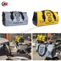 motorcycle scooter sport luggage travel rear seat bag pack for bmw honda waterproof tail bags back seat bags