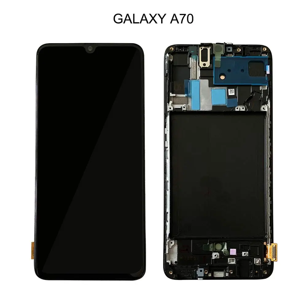 С рамкой 6 7 дюймов Incell TFT для Samsung Galaxy A70 LCD A705 A705DS A705F SM дисплей сенсорный экран