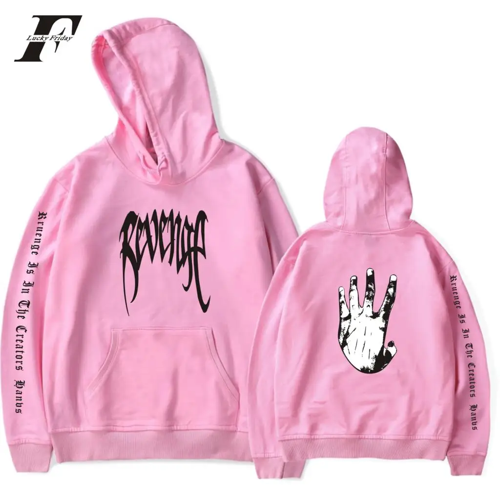 Толстовка Xxxtentacion для мужчин и женщин месть модные худи в стиле хип-хоп здоровья