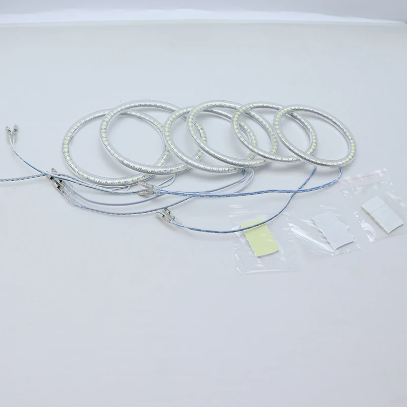 6 шт. супер яркий белый цвет 3528 SMD комплект светодиодов глаза ангела дневной