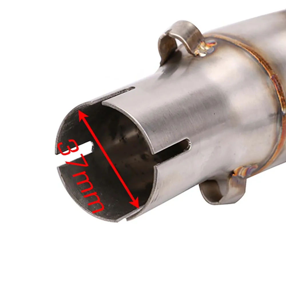 Адаптер для мотоцикла средний глушитель выхлопной трубы Соединительная труба
