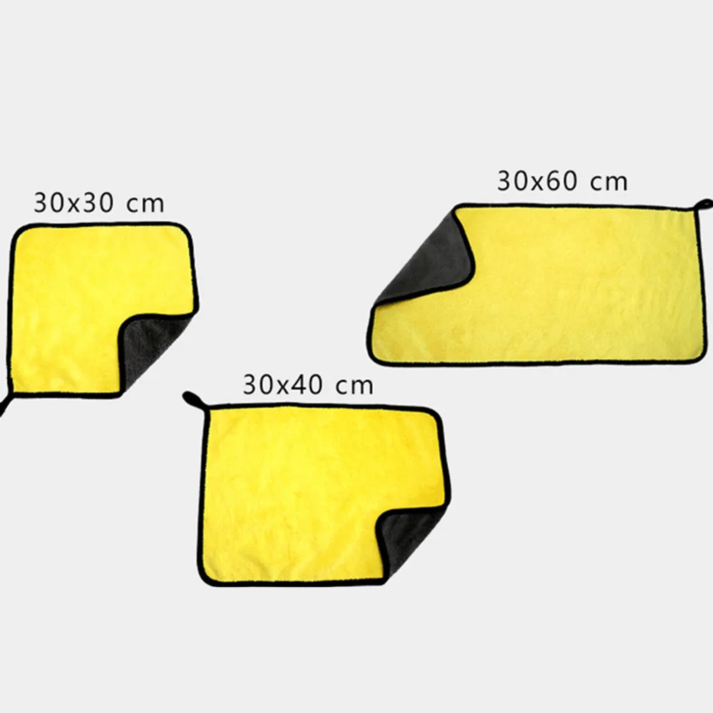 Полотенце из микрофибры для мойки автомобиля полотенце 500 г/м2|Губки тряпки и