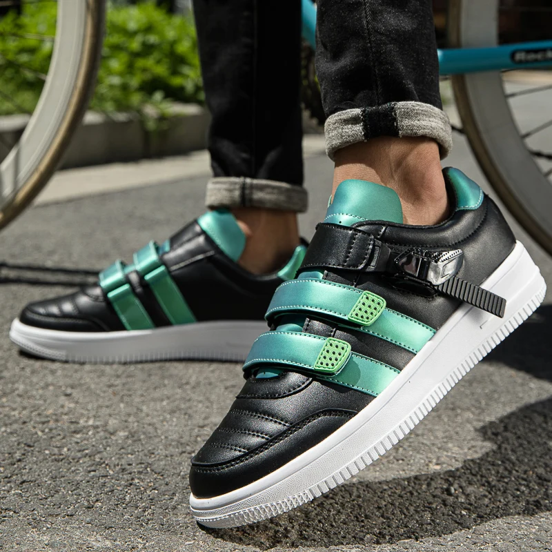 

Men's Shoes Fashion Cycling Shoes Outdoor Mountain Bike Cycling Boots Couple Sports Shoes Motorcycle Anti-drop Cycling Shoes
