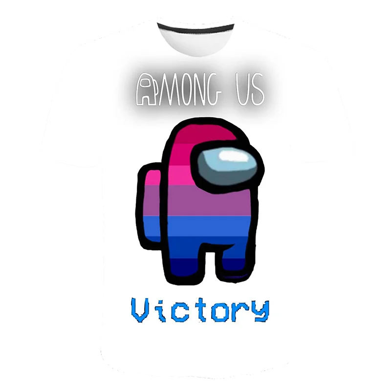 

Summer Game Among Us T Shirt Hip Hop Top Tees Harajuku Streetwear Video Game Street Style T-shirt Funny Cartoon Anime Tshirt