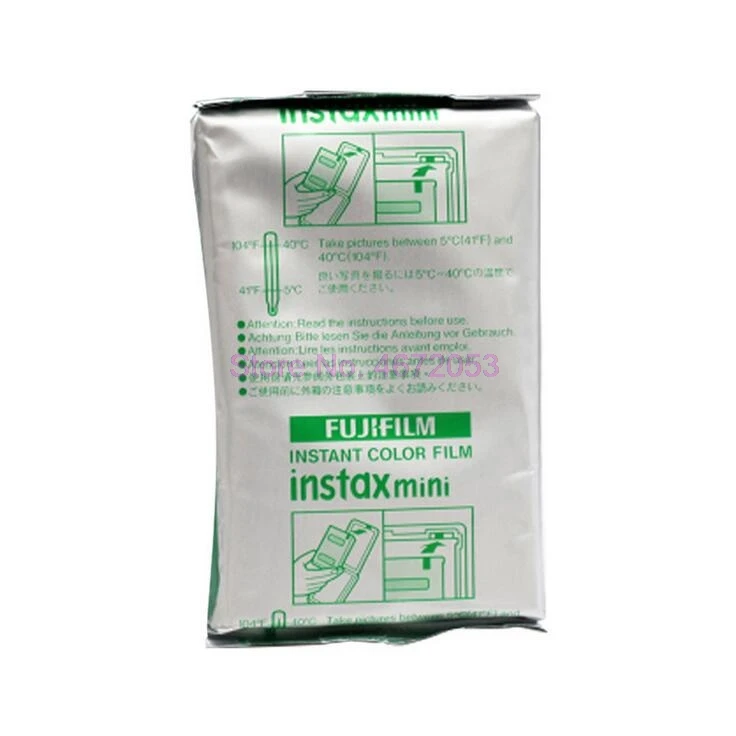 100 компл./лот Instax Мини пленка белая 10 20 40 60 80 листов для FUJI мгновенной фото камеры