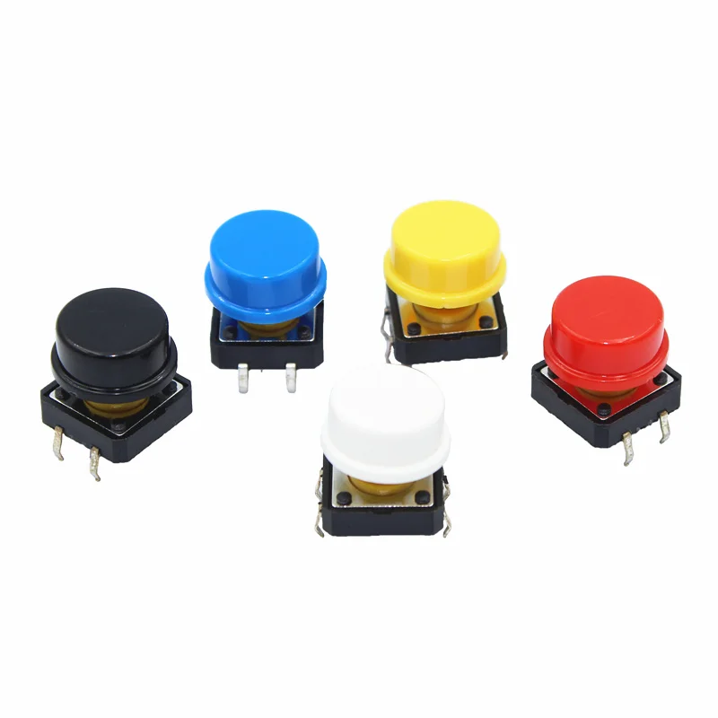 Умная электроника Тактильный кнопочный переключатель мгновенный 12*12*7 3 мини