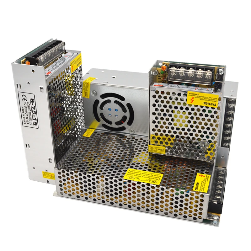 AC 220V Переключая Питание DC 5V 15V 24V 48V Светодиодные ленты адаптер переменного тока 5A