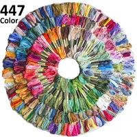 447 colors anchor similar dmc cross stitch cotton embroidery thread floss sewing skeins craft hogard diy sewing threads tools