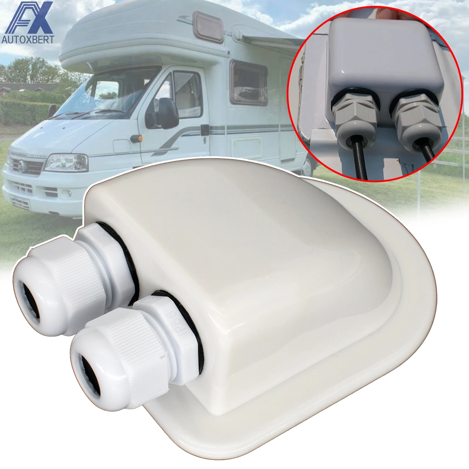 Входной ввод кабеля с защитой от ультрафиолета соединительная коробка из АБС