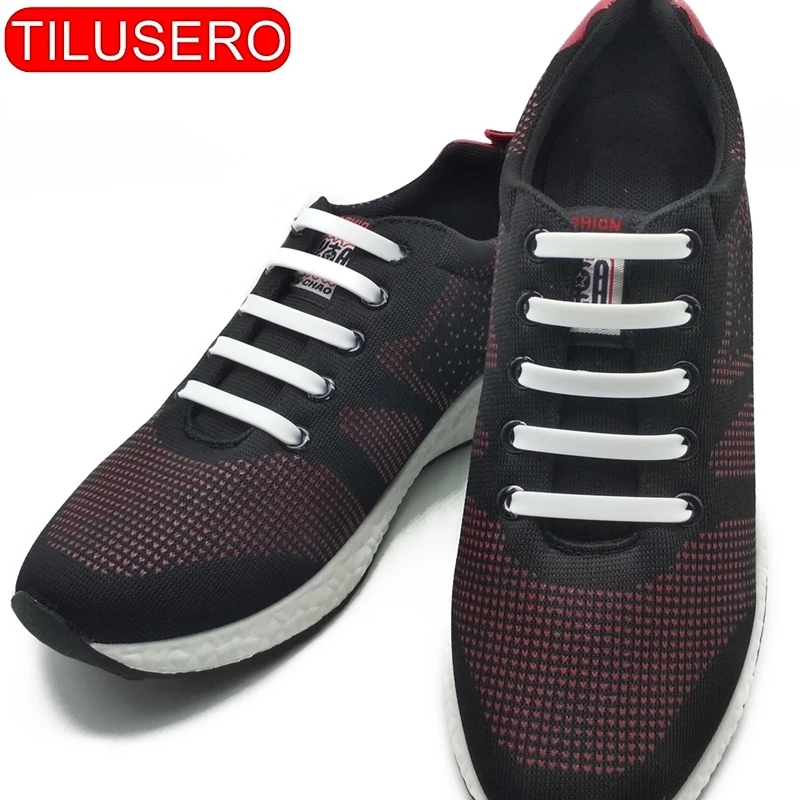 

14 шт./компл. эластичные силиконовые шнурки для обуви