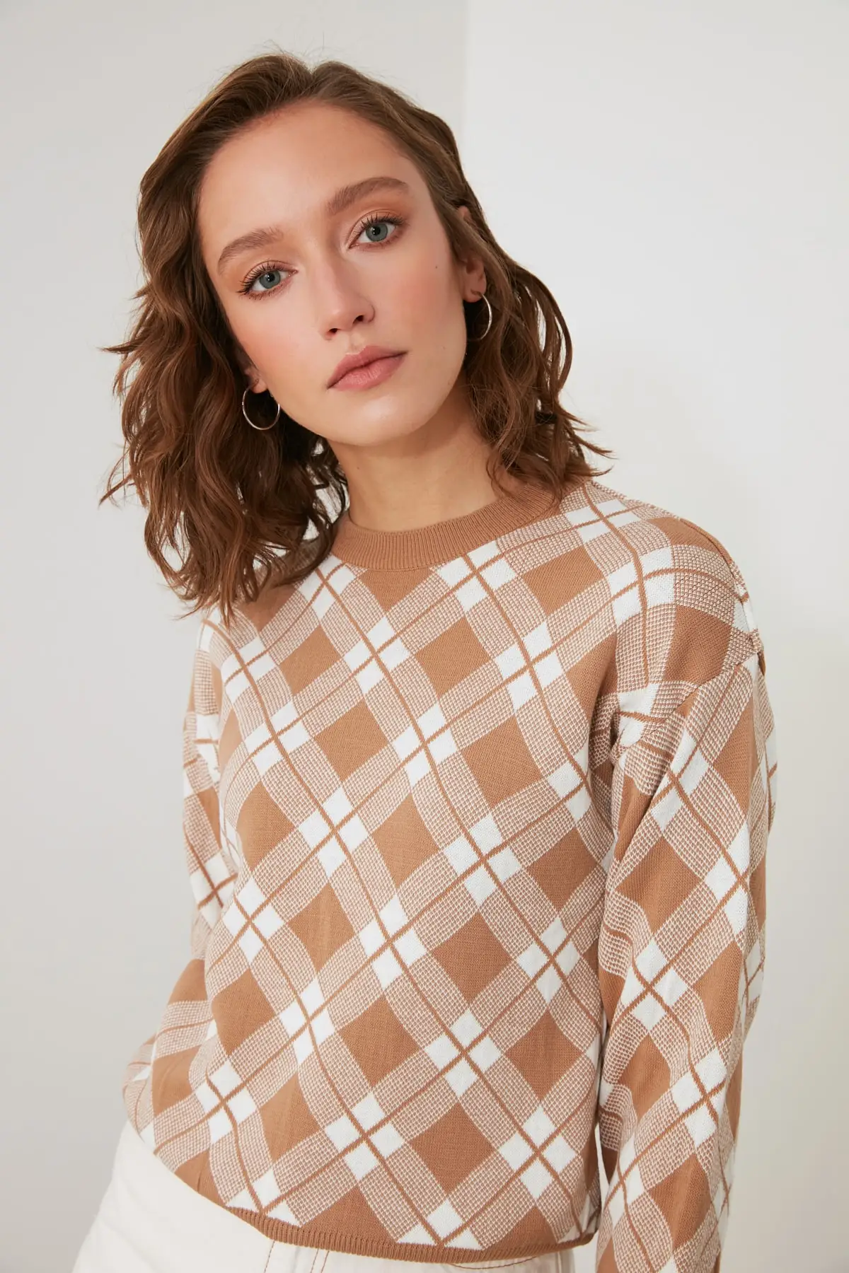 

Trendyol Jacquard Knitwear Sweater TWOAW21KZ2865