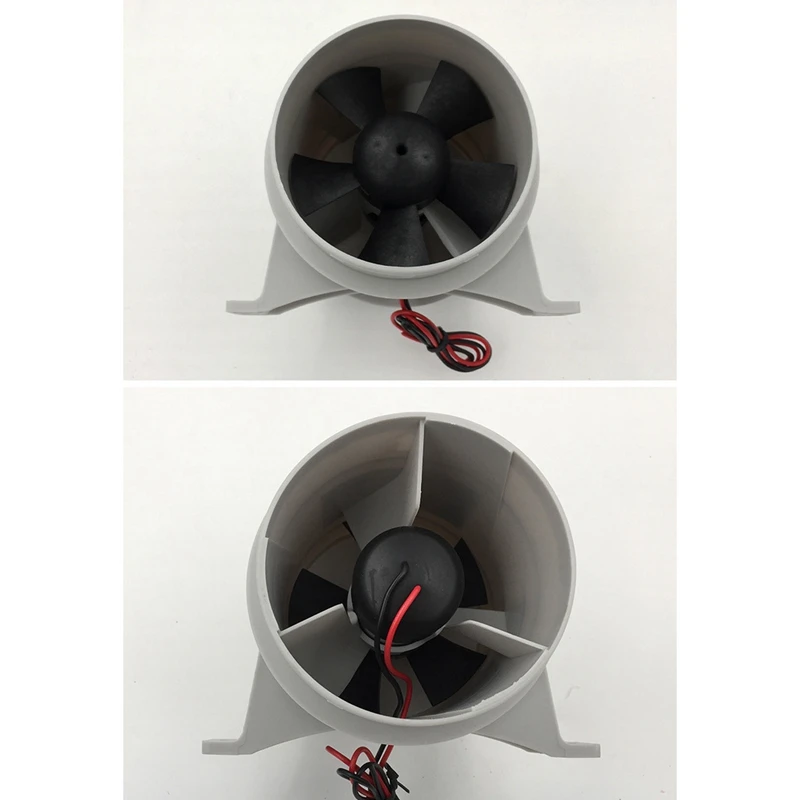 

4 Inch Boat Air Blower Marine Bilge Blower 12V 40A Quiet Blower for RV Yacht Boat Accessories