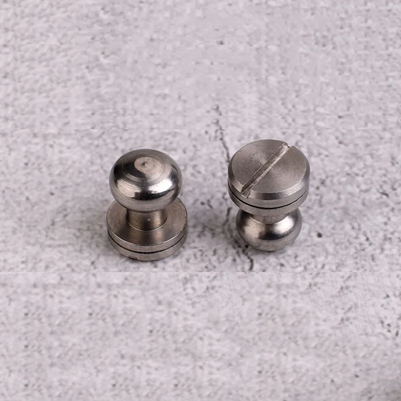 1 шт. кошелек сумка винт Нержавеющая сталь ремень заклепки Держатель для