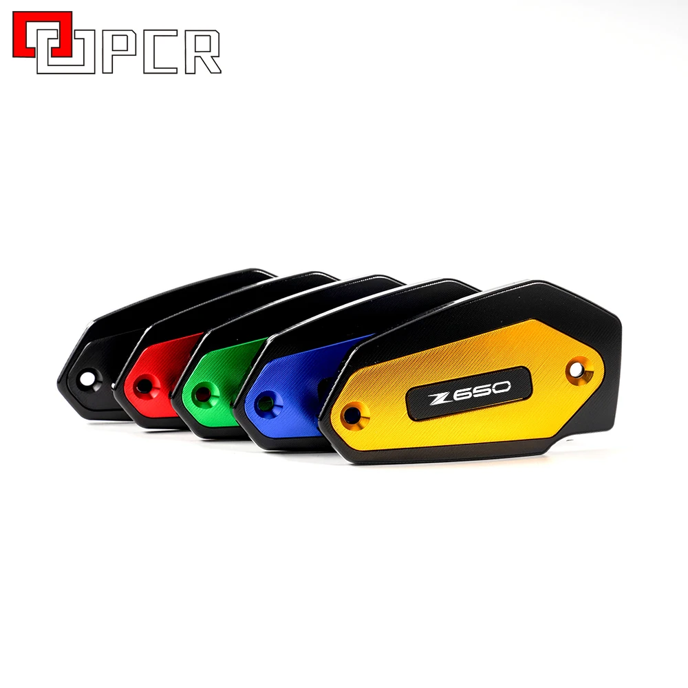 

Fit For Kawasaki Z650 2017 2018 2019 Motorcycle Front & Rear Brake Fluid Cylinder Master Reservoir Cover Cap