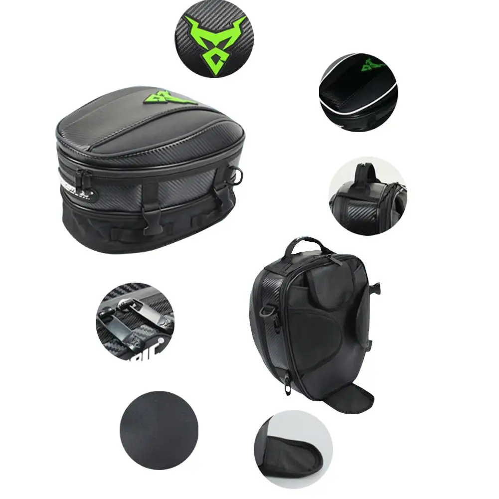 Мотоцикл Хвост сумка Многофункциональный заднего сиденья мотоцикла высокого