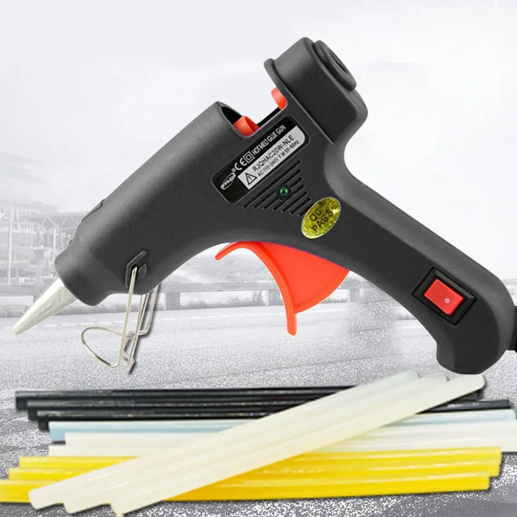 20W Hot Melt Glue Gun E Gun Diy Thermo Electric Silicone Glue Gun Heat Temperature Tool British Gauge Glue Gun
