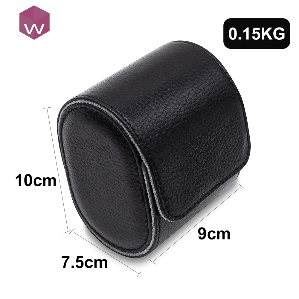 Wholesale High Quality Personalized Single Watches Storage Travel Watch Roll Case Genuine Leather
