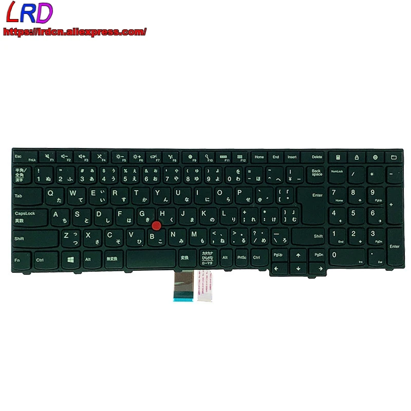 Оригинальная японская клавиатура JP для ноутбука Thinkpad L570 L540 L560 T540P W540 W541 T550 W550S T560