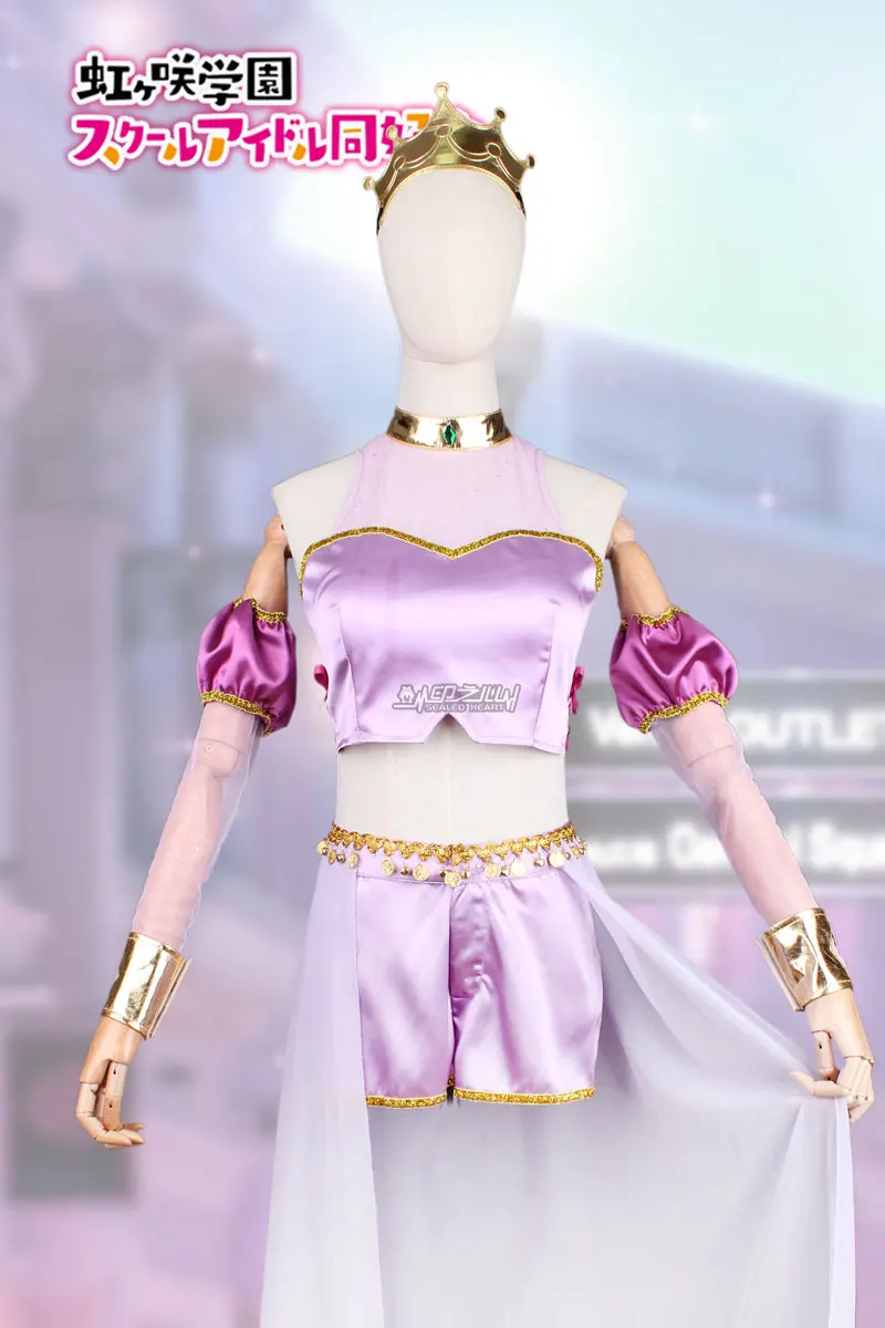 Аниме! Отлично! Konoe Kanata Just Believe All Stars School Idol Festival SJ красивая форма косплей костюм