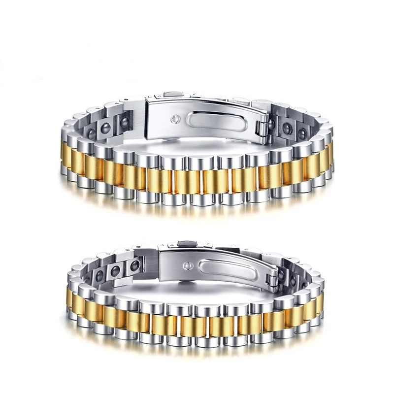 

ARADOO For Bracelet Magnetic Bracelet Stainless Steel Bracelet Men's Bracelet Metal Bracelet Clasp Bracelet Holiday Gift