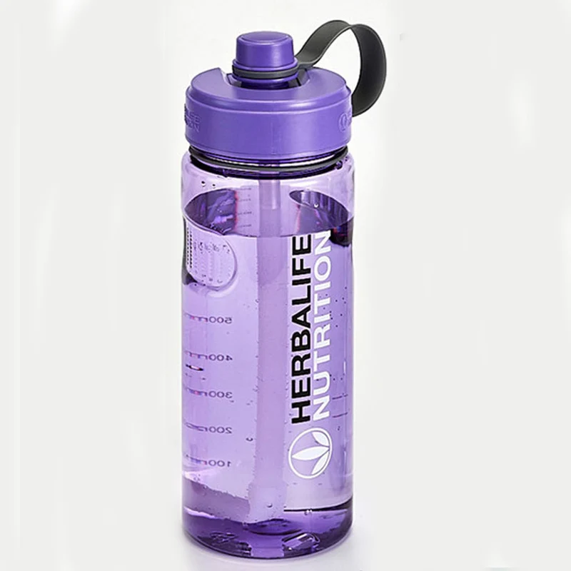 Флакон Herbalife 6 цветов 24Fit бутылка для воды молочного коктейля 1000 мл с соломинкой