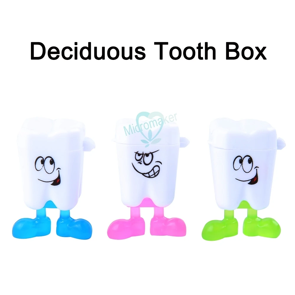 

10 шт., коробка-органайзер для хранения молочных зубов