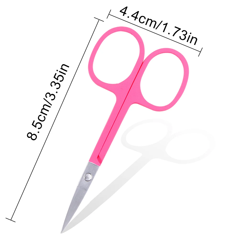 Маникюрные ножницы с изогнутым кончиком для ногтей профессиональный резак