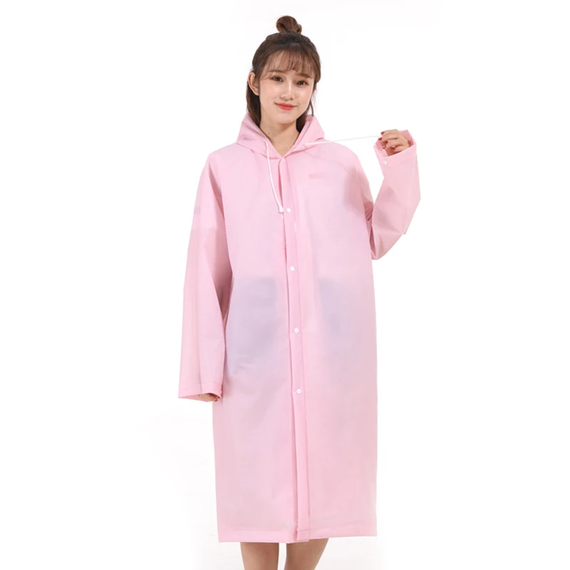 Rain Coat EVA Poncho for Women and Men Emergency Gear Jacket Theme Park Cycling Camping Hiking A7 | Красота и здоровье