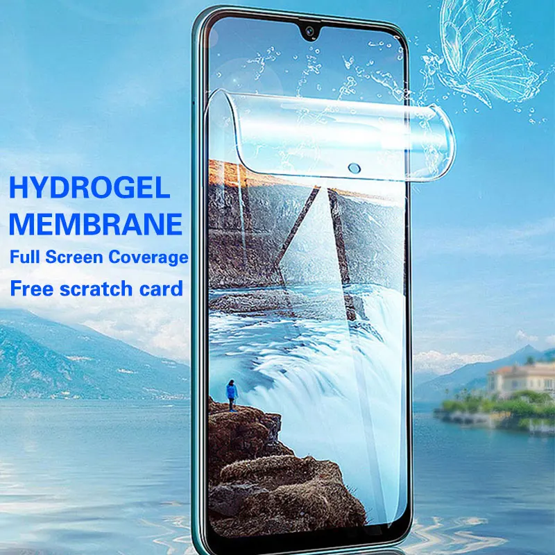 Hydrogel Film For Samsung Galaxy A9 2018 Screen Protector Protective Film 9H For Samsung Galaxy A9 2018 A920F Not Glass images - 6