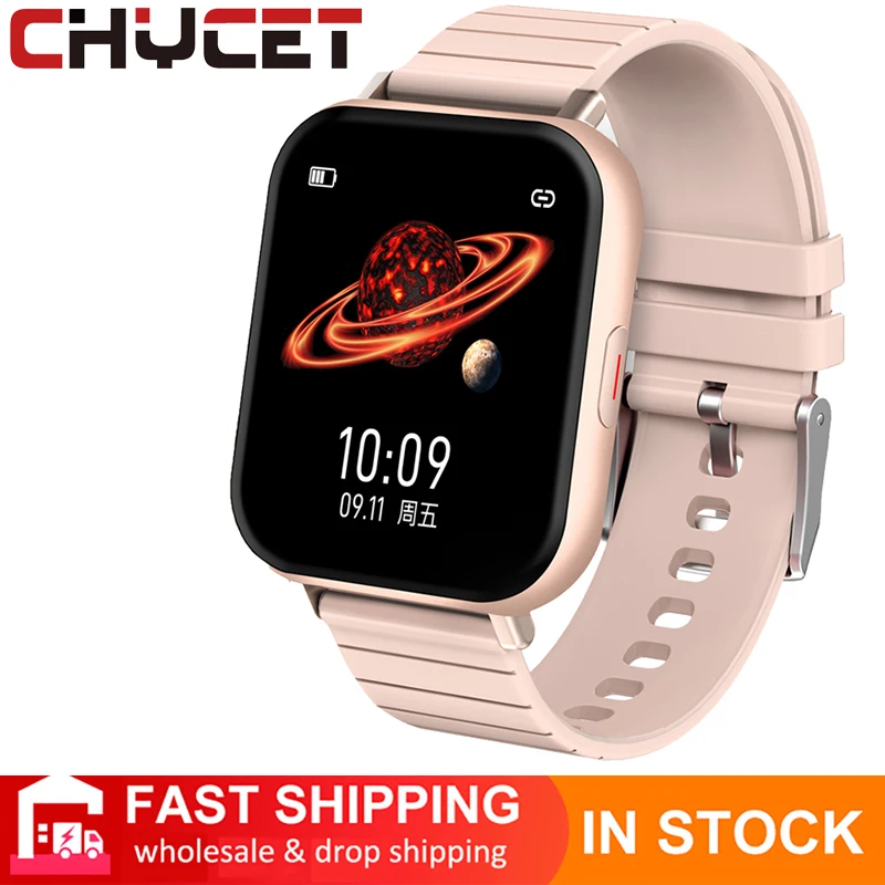 

Новинка 2021, Смарт-часы CHYCET для мужчин и женщин, спортивные фитнес-часы с сенсорным экраном, водонепроницаемые Смарт-часы с Bluetooth-вызовом для ...