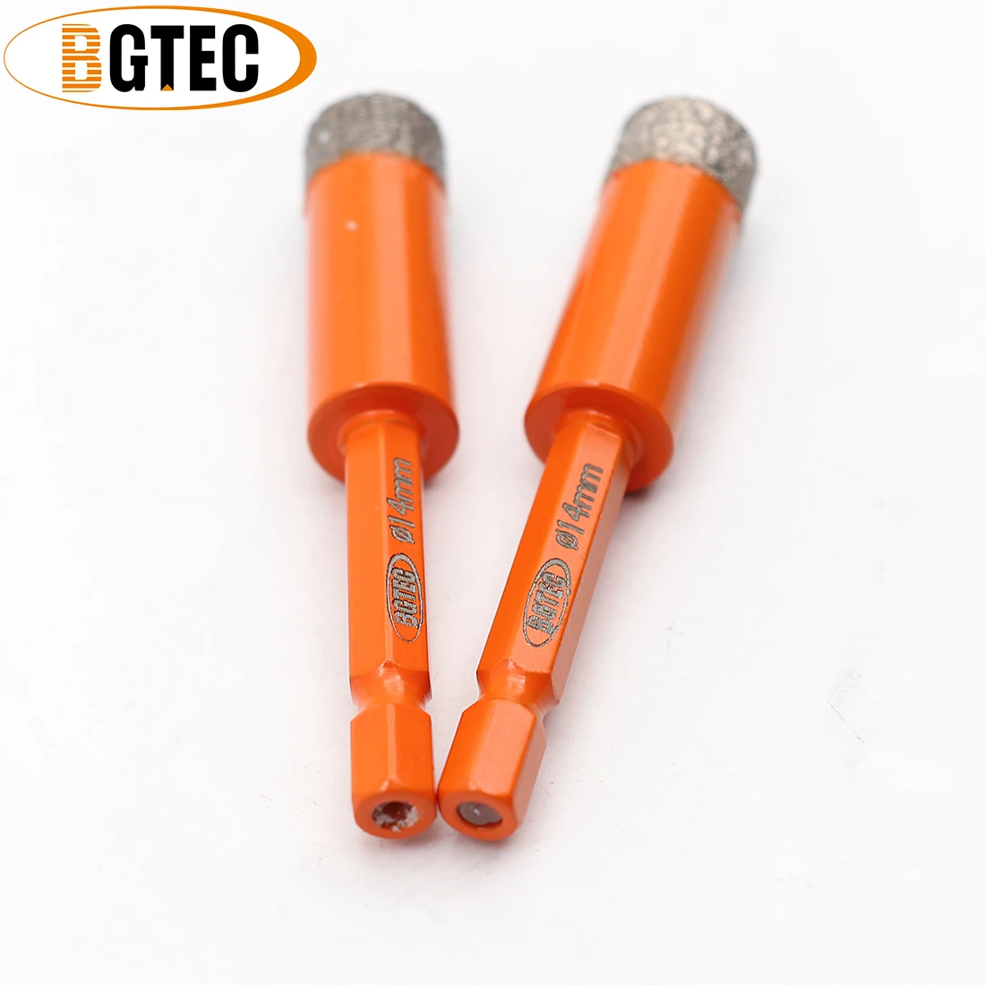 Буровые сверла BGTEC с шестигранным хвостовиком 14 мм быстросъемные вакуумные
