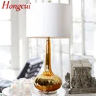 Hongcui креативная настольная лампа, современное керамическое настольное освещение светодиодный украшения дома, спальни