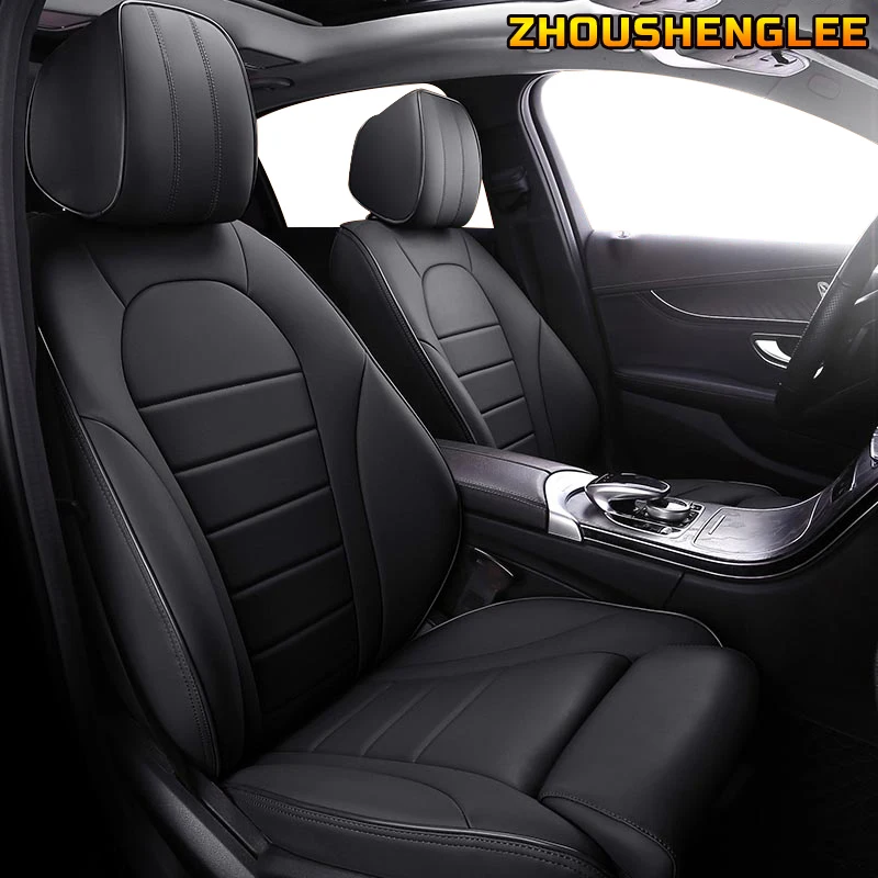 Набор кожаных чехлов на автомобильные сиденья заказ чехлы для боргварда BX7 BX5 BXi7