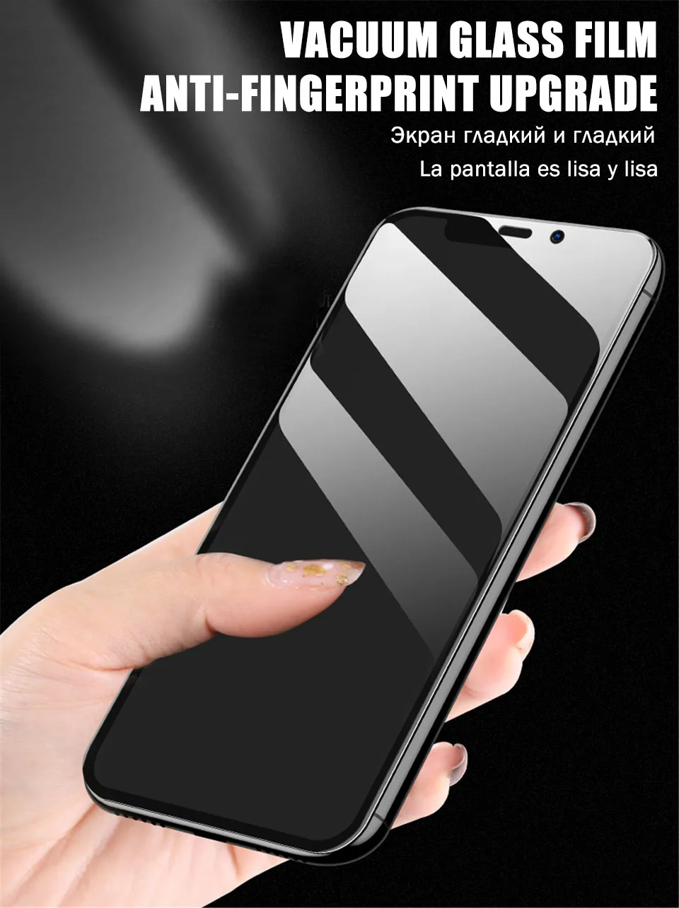 1-3 шт закаленное стекло для iPhone айфон 11 Pro Max 7 8 6 6S Plus полное покрытие Защитная стеклянная пленка для экрана для iPhone XR X XS Max SE 5S 5 защитное стекло стакан защитная пленка
