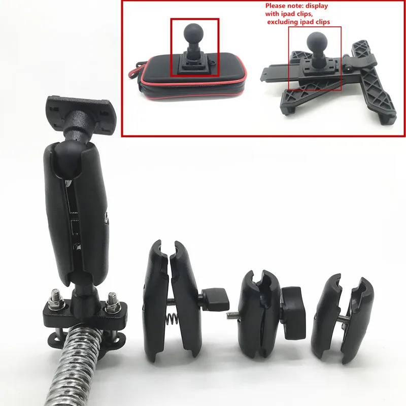 Универсальное крепление на руль мотоцикла с 4 отверстиями когти а замок 1 дюйм мяч