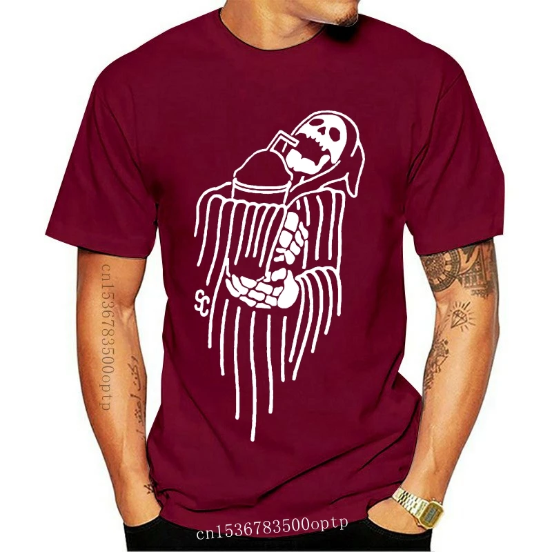 

New Fashion Slushcult Reaper Black T-Shirt women tshirt