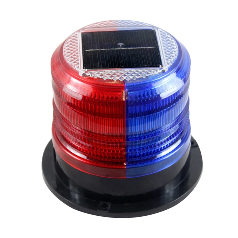 

1 Pc Solar Flashing Warning Light Strobe Emergency Headlight LED Strobe Warning Lights Safety Car Accessories Auto Lamp H9EB