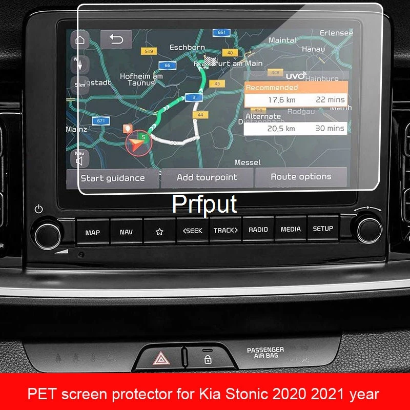 ПЭТ пленка для экрана Kia Stonic 8 дюймов 2020 2021 ЖК экран приборной панели