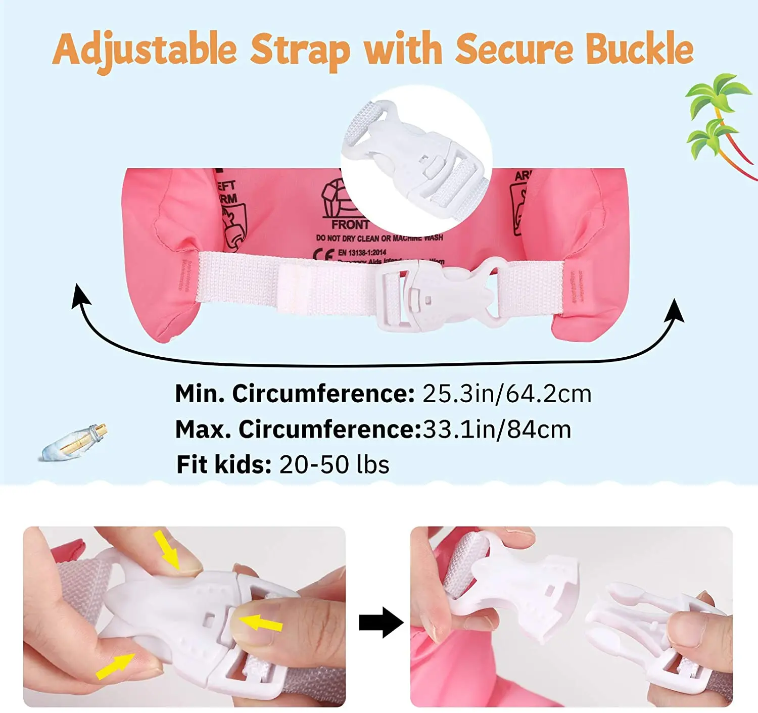 Детский жилет для обучения плаванию на возраст 2-6 лет | Спорт и развлечения