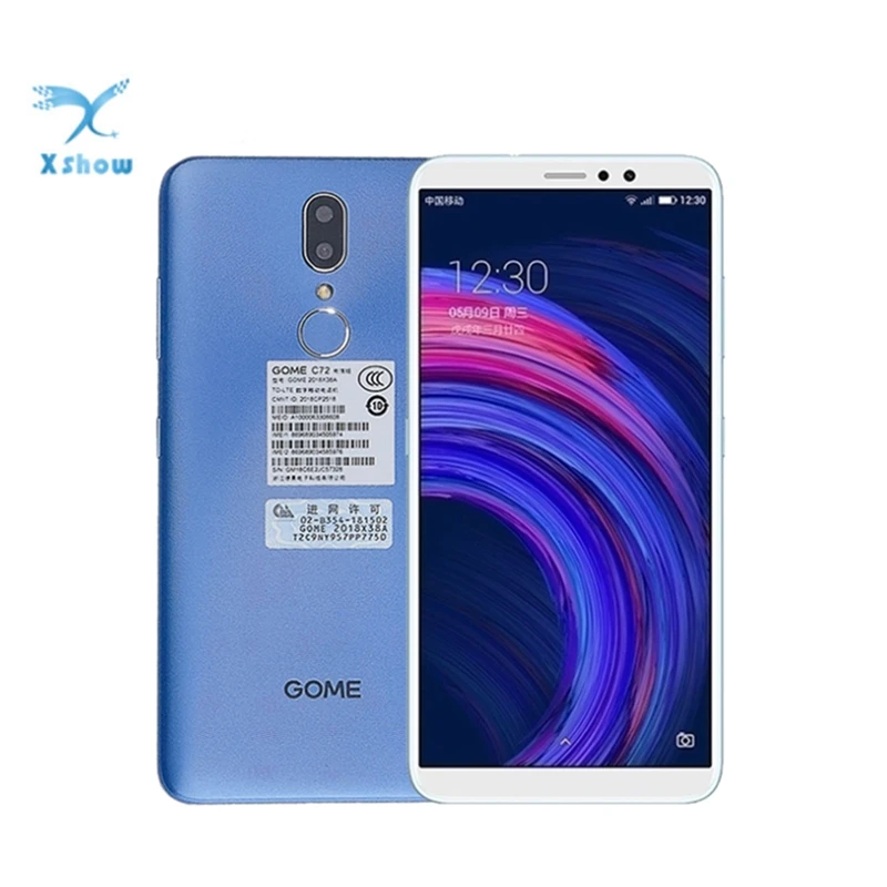 Gome C72 смартфон с 5 99 дюймовым дисплеем восьмиядерным процессором ОЗУ 4 Гб ПЗУ 64 ГБ 13