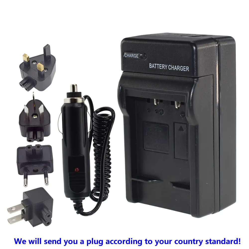 Аккумулятор + Сетевое зарядное устройство переменного тока Автомобильная вилка